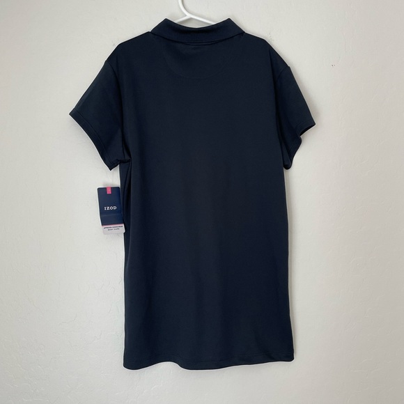 NWT IZOD Schoolyear Boys Navy Poli Shirt Size XL (18) - Picture 2 of 7